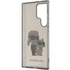 Original Pouch KARL LAGERFELD kemény tok Glitter Karl&Choupette KLHCS24LHNKCTGK Samsung Galaxy S24 Ultra fekete tok thumbnail