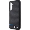 Original Case BMW Leather Carbon BMHCS23FE22NBCK Samsung Galaxy S23 FE fekete tok thumbnail