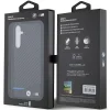 Original Case BMW Leather Carbon BMHCS23FE22NBCK Samsung Galaxy S23 FE fekete tok thumbnail