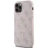 Original Case GUESS hardcase 4G Collection Leather Metal Logo MagSafe GUHMP12MG4GFRP for Iphone 12/12 Pro pink tok thumbnail