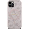 Original Case GUESS hardcase 4G Collection Leather Metal Logo MagSafe GUHMP12MG4GFRP for Iphone 12/12 Pro pink tok thumbnail