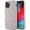 Original Case GUESS hardcase 4G Collection Leather Metal Logo MagSafe GUHMP12MG4GFRP for Iphone 12/12 Pro pink tok thumbnail