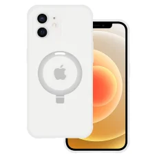 Tel Protect Mágikus MagSafe Állvány Tok iPhone 11 ezüst tok