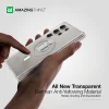 Amazing Thing Minimal Magsafe Grip Ring tok Samsung Galaxy S24 Ultra átlátszó thumbnail