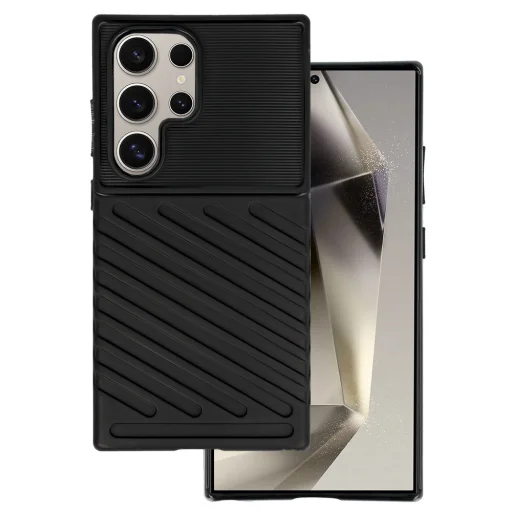 Thunder tok Samsung Galaxy S24 Ultra Fekete - 1