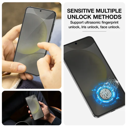 Amazing Thing Tempered glass Radix Privacy Glass S24PPRCGLA üvegfólia Samsung Galaxy S24 Plus készülékhez - 4