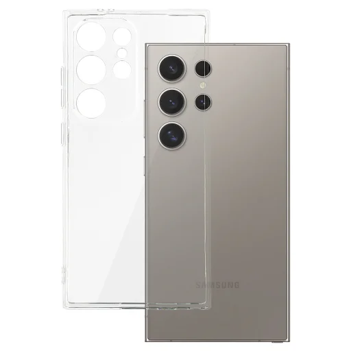 2 mm vastag átlátszó tok SAMSUNG GALAXY S24 ULTRA készülékhez - 1