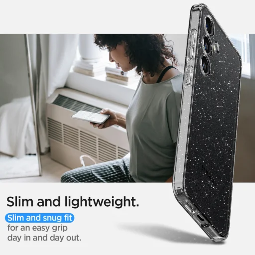 SPIGEN Liquid Crystal ACS07345 puzdro pre Samsung Galaxy S24 - Glitter Crystal - 15