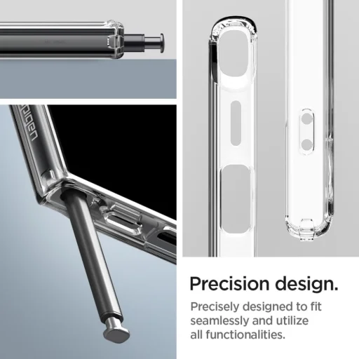 SPIGEN Ultra Hybrid ACS07292 tok Samsung Galaxy S24 Ultra - Kristálytiszta - 13