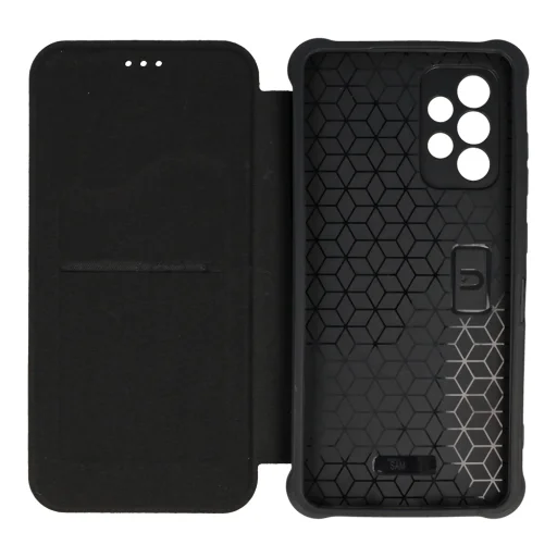 Razor Leather Book tok Samsung Galaxy S23 FE fekete - 5