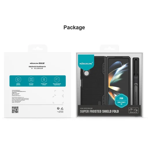 Nillkin Super Frosted Shield Fold tok Samsung Galaxy Z Fold 4 5G zöld - 5