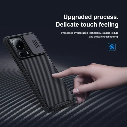 Nillkin CamShield Pro PC+TPU tok Xiaomi 13 Lite fekete - 8