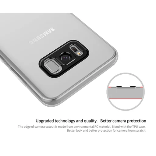 Nillkin Nature TPU tok Samsung Galaxy S8 Plus készülékhez transparent - 10