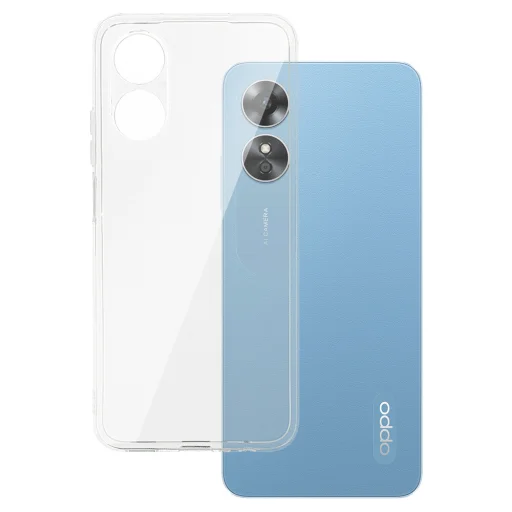 Hátlap Tok 2 mm OPPO A17 Átlátszó Tok - 1