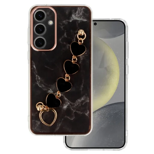 Trend Case Samsung Galaxy S24 design 6 fekete tok - 1