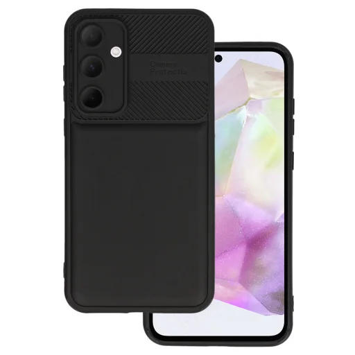 Samsung Galaxy A55 5G Camera Protected fekete tok - 1