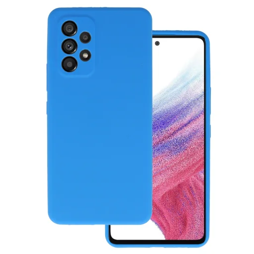 Silicone Lite tok Samsung Galaxy A53 5G kék - 1