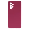 Silicone Lite tok Samsung Galaxy A53 5G burgundy thumbnail