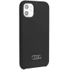  iPhone 12/12 Pro Fekete Eredeti AUDI hardcase szilikon tok AU-LSRIP12P-Q3/D1-BK - 2