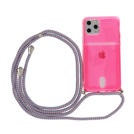 STRAP Fluo tok iPhone 12/12 Pro Pink - 3