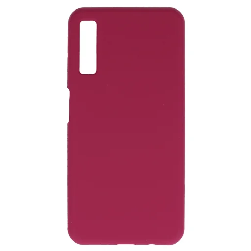 Silicone Lite tok Samsung Galaxy A7 2018 burgundy - 2