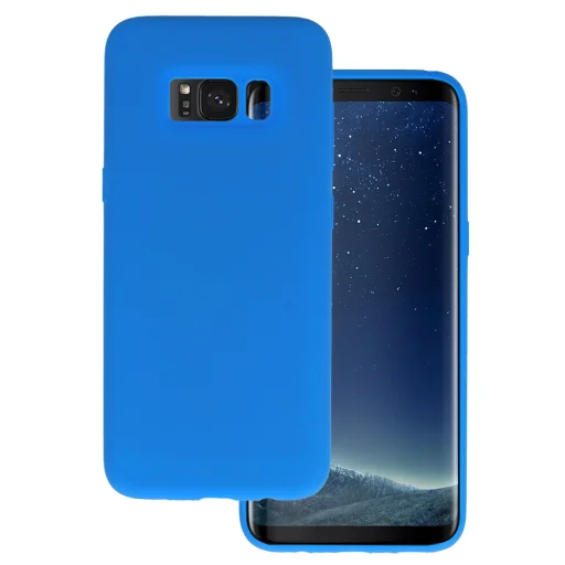 Silicone Lite tok Samsung Galaxy S8 kék - 1
