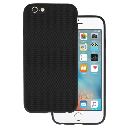 Tel Protect Liquid Air tok iPhone 6/6S-hez fekete - 1