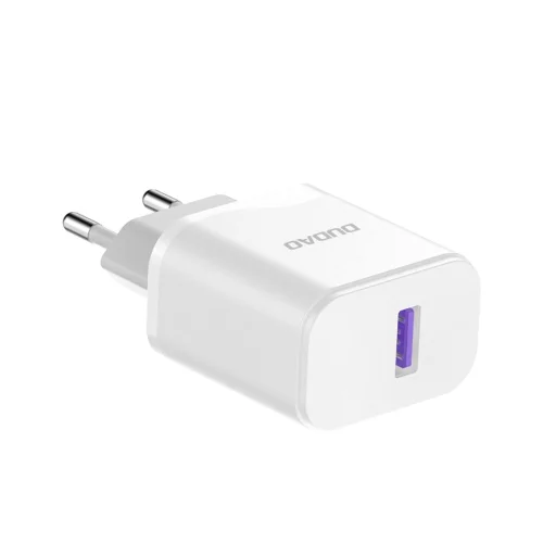 Dudao A20EU USB-A 18W hálózati töltő - fehér - 2