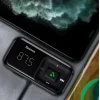 Vezeték nélküli Bluetooth FM transmitter töltővel Baseus S-16 (nemzetközi kiadás) - fekete thumbnail