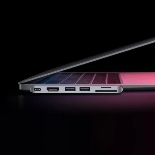 HUB Ugreen CM380 2xUSB C - HDMI/2xUSB 3.0/SD TF/USB C PD - szürke - 5