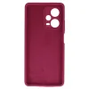 Xiaomi Redmi Note 12 Pro Plus 5G puzdro Silicone Lite burgundské thumbnail