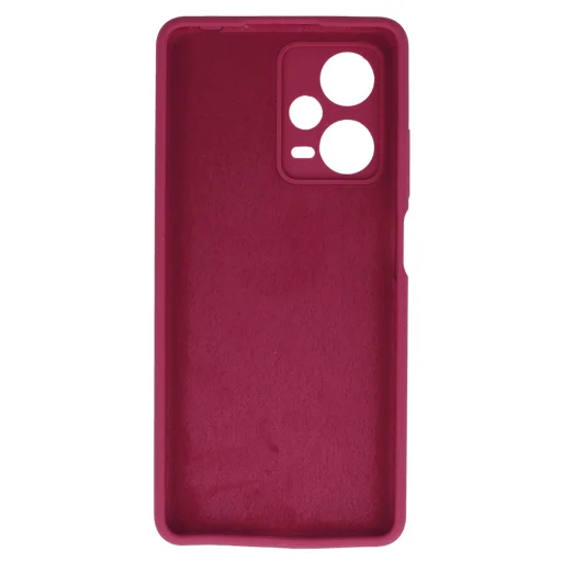 Xiaomi Redmi Note 12 Pro Plus 5G puzdro Silicone Lite burgundské - 3