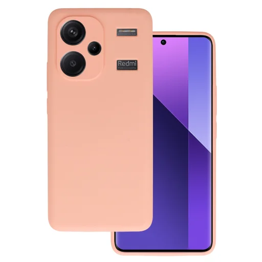 Silikone Lite tok Xiaomi Redmi Note 13 Pro Plus 5G peach - 1