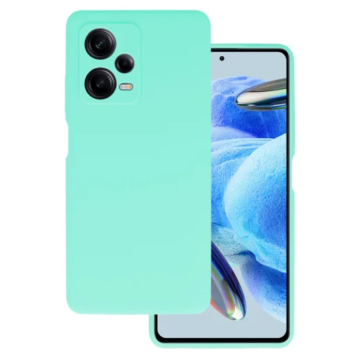 Szilikon Lite tok Xiaomi Redmi Note 12 Pro Plus mint - 1