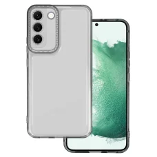 Samsung Galaxy S23 Plus Crystal Diamond 2mm tok átlátszó-fekete