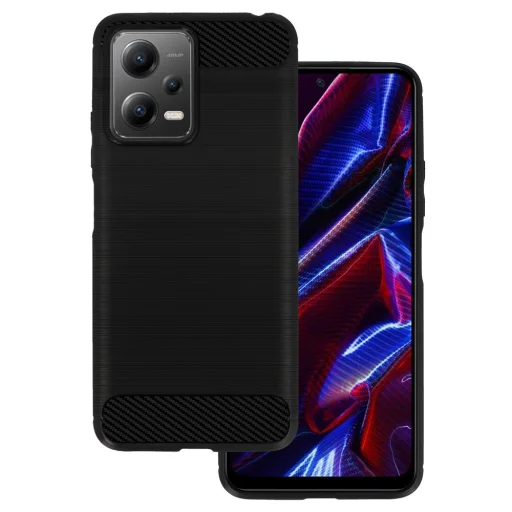 Carbon mintás tok XIAOMI REDMI NOTE 12 5G/POCO X5 fekete - 1