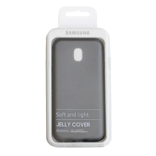 Eredeti tok Samsung J3 (2017) Galaxy - Jelly Cover (ef-aj330tbegww) FEKETE tok - 4