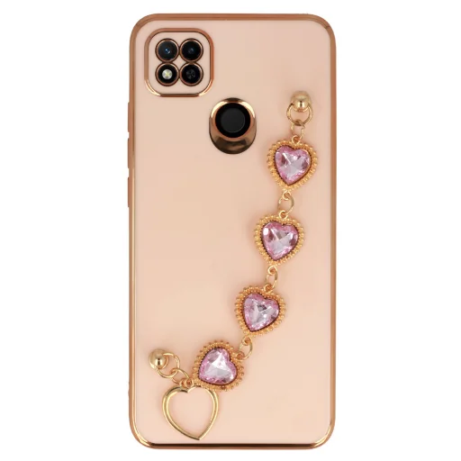 Xiaomi Redmi 10A Trend Case tok design 2 világos rózsaszín - 2