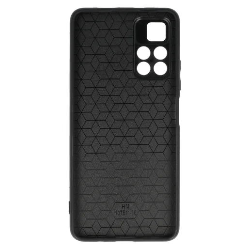Tel Protect CARBON tok Xiaomi Redmi Note 11 5G/Note 11S 5G/Poco M4 Pro 5G Fekete kék csíkkal - 3