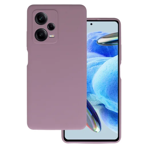 Silikónové puzdro Lite Xiaomi Redmi Note 12 Pro Plus heather - 1