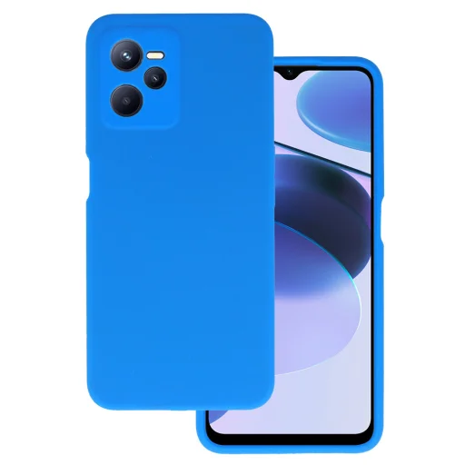 Silikónové puzdro Lite Realme C35 modré - 1