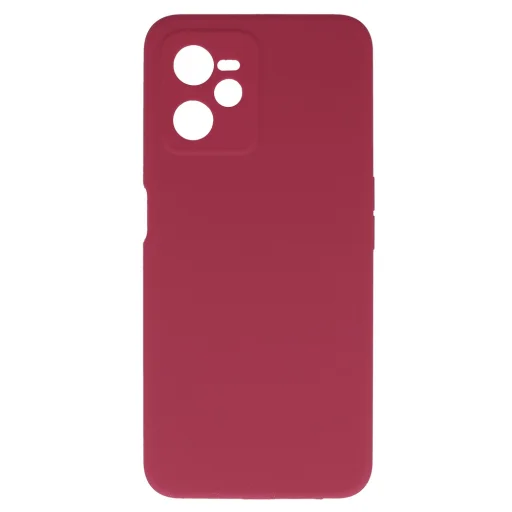 Realme C35 burgundy szilikon tok - 2