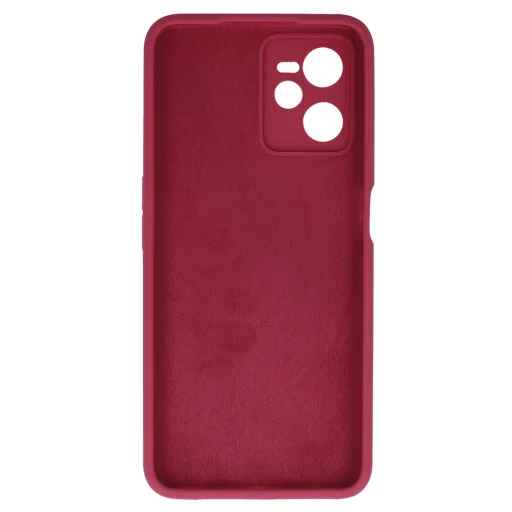 Realme C35 burgundy szilikon tok - 3