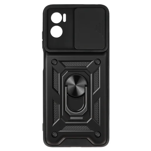 Slide Camera Armor tok Motorola Moto E22/E22i készülékhez, fekete - 2