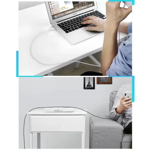 Ugreen US155 20728 USB-A / Lightning MFi 2.4A cable 1m - white - 15