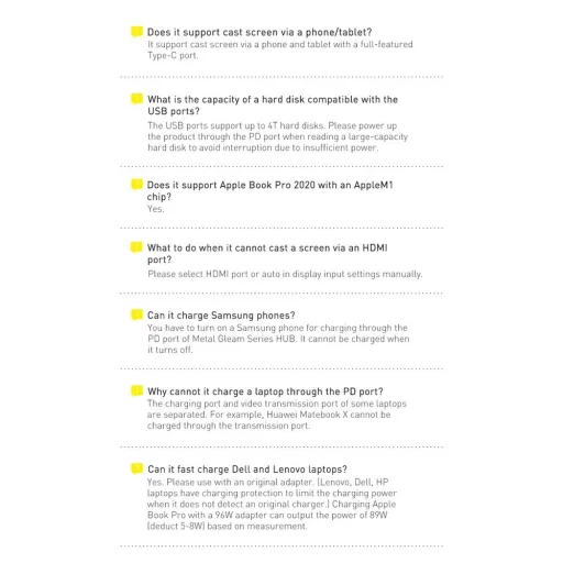 Baseus Metal Gleam Series 5-in-1 Multifunctional Type-C HUB Docking Station Gray 30Hz Version Gray - 25