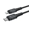 Acefast C4-01 Lightning - USB-C PD cable 30W 3A 480Mb/s 1.8m - black thumbnail