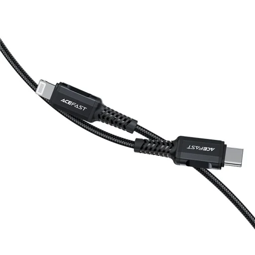 Acefast C4-01 Lightning - USB-C PD cable 30W 3A 480Mb/s 1.8m - black - 2