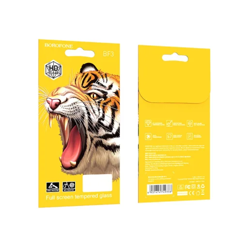 Borofone edzett üveg BF3 teljes képernyős iPhone 14 Plus üvegfólia - 12