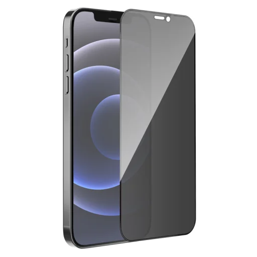Borofone Edzett üveg BF7 Diamond Armor Teljes Képernyős Anti-spy iPhone 12 Pro Max - 10 darab üvegfólia - 2